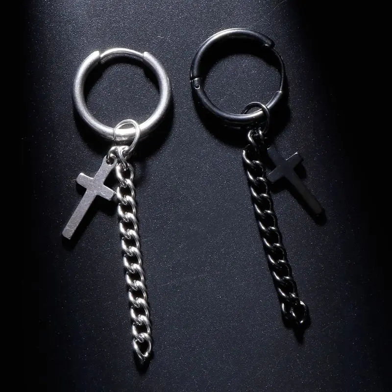 1pc Korean Kpop Star Chic Earrings Cross Pendant Chain Korea Fashion Stylish Charms Jewelry Women Men Party Gifts Date Decor
1pc Korean Kpop Star Chic Earrings Cross Pendant Chain Korea Fashion Stylish Charms Jewelry Women Men Party Gifts Date Decor