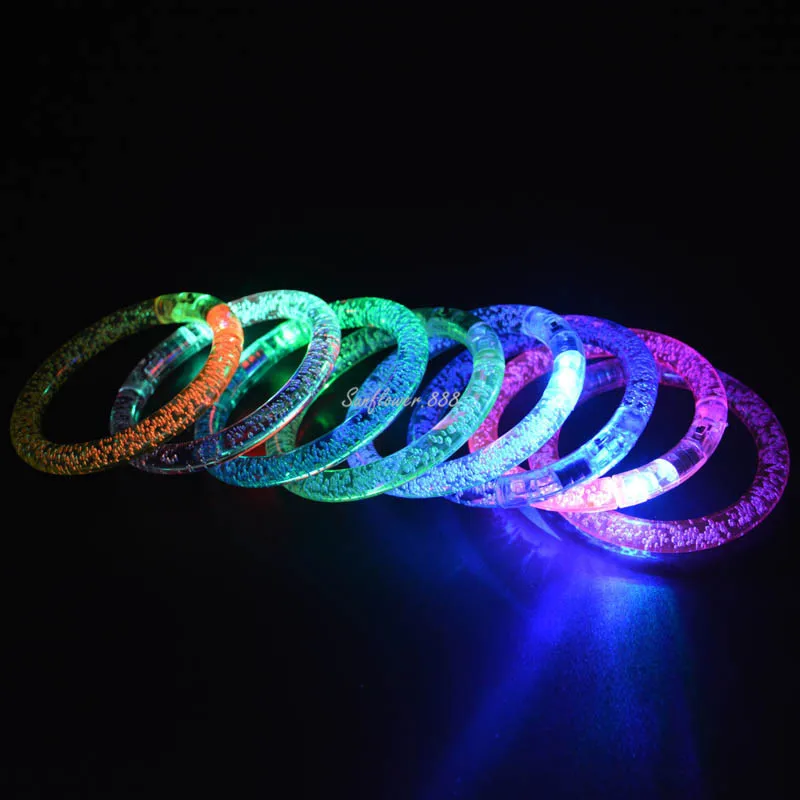 LED Colorful Flashing Bracelet Glow Bangle Wristband Kids Adults Rave Glow Party Dress Decoration Concert Bar Birthday Toy Gift
LED Colorful Flashing Bracelet Glow Bangle Wristband Kids Adults Rave Glow Party Dress Decoration Concert Bar Birthday Toy Gift
