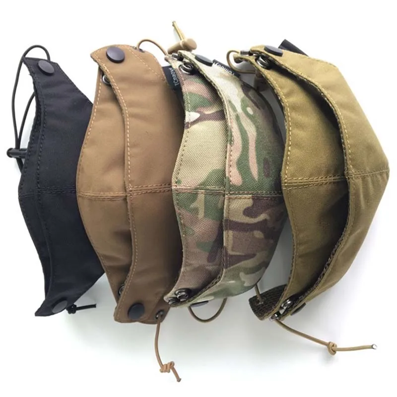 Cordura полумаска для лица тактическая Защитная Экипировка камуфляжная Мультикам