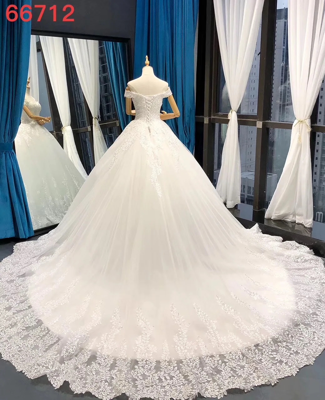 2019 High-end Custom Made Lace Wedding Dresses Ball Gown Wedding Dress Off The Shoulder Fashion Bridal Dresses Vestido De Noiva
2019 High-end Custom Made Lace Wedding Dresses Ball Gown Wedding Dress Off The Shoulder Fashion Bridal Dresses Vestido De Noiva