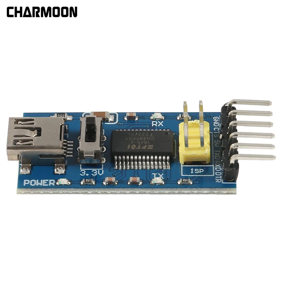 FT232RL FT232 FTDI USB 3.3V 5.5V to TTL Serial Adapter Module Mini Port for arduino pro mini USB TO 232 USB to TTL
FT232RL FT232 FTDI USB 3.3V 5.5V to TTL Serial Adapter Module Mini Port for arduino pro mini USB TO 232 USB to TTL