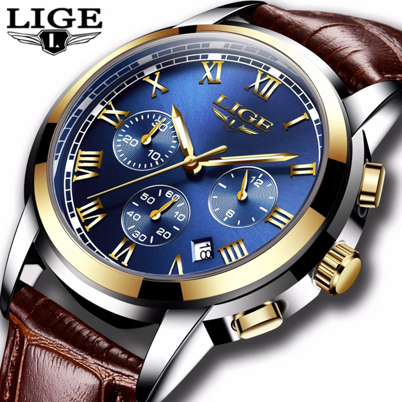 Relogio Masculino LIGE New Watches Men Sports Waterproof Date Fashion Quartz Men's Watches Chronograph Business Watches For Men
Relogio Masculino LIGE New Watches Men Sports Waterproof Date Fashion Quartz Men's Watches Chronograph Business Watches For Men