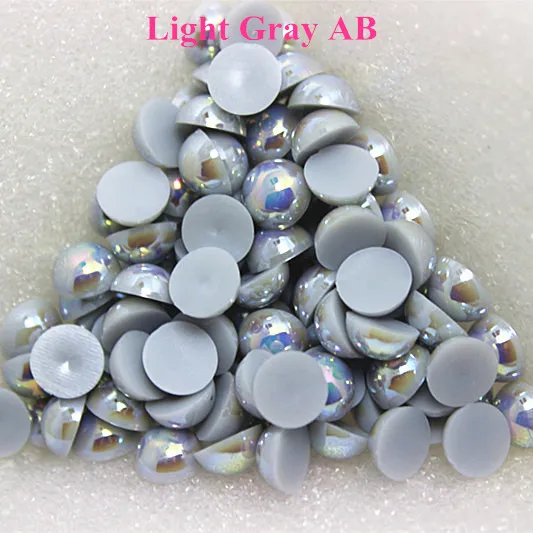 Light Gray AB Colors 1.5mm-14mm Half Round ABS Imitation Pearls Beads DIY Jewelry Making Accessories
Light Gray AB Colors 1.5mm-14mm Half Round ABS Imitation Pearls Beads DIY Jewelry Making Accessories