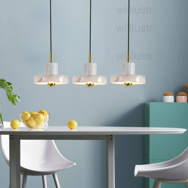 Nordic natural marble suspension light North Europe modern minimalist design home dinning room bedside light luxury pendant lamp
Nordic natural marble suspension light North Europe modern minimalist design home dinning room bedside light luxury pendant lamp