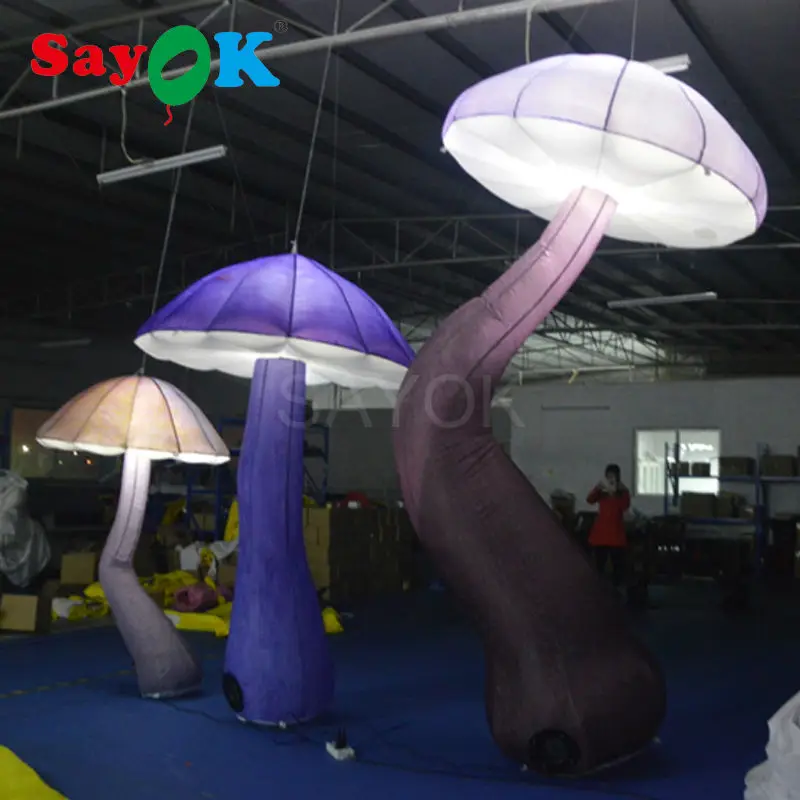 LED Inflatable Mushroom Decorations with White Light for Event, Party, Stage Decorations
LED Inflatable Mushroom Decorations with White Light for Event, Party, Stage Decorations