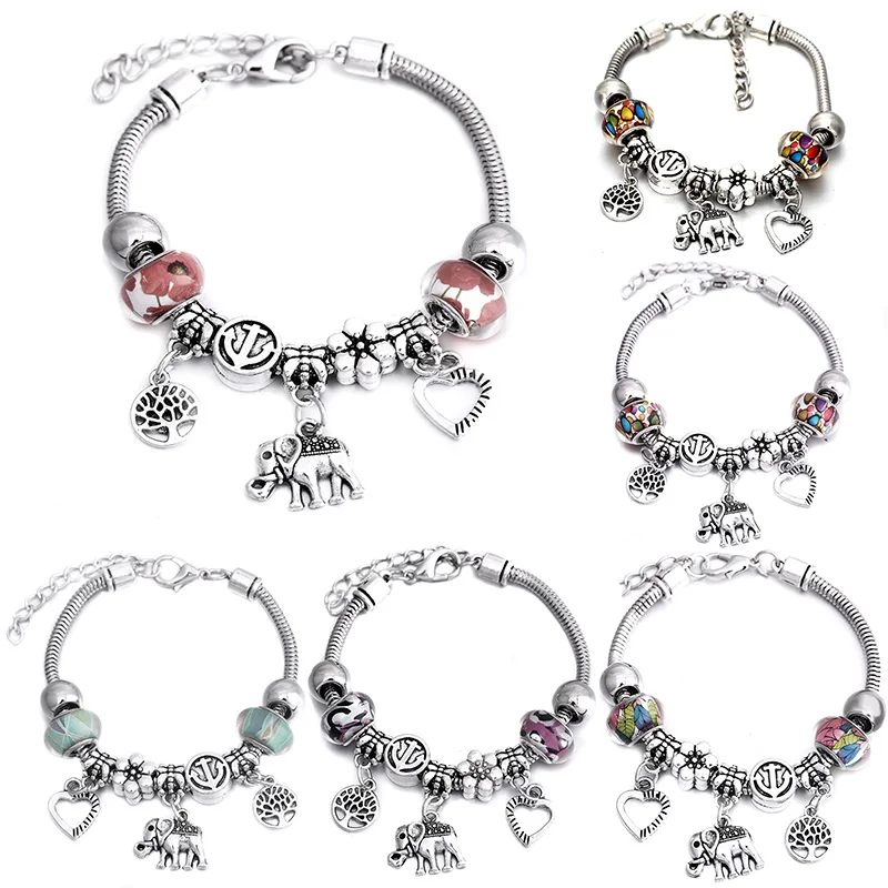 Fashion Glamour Bangle Jewelry 6 Colors Metal Lobster Buckle Snake Chain Beaded Bangles For Women Summer Bracelet Romantic Gift
Fashion Glamour Bangle Jewelry 6 Colors Metal Lobster Buckle Snake Chain Beaded Bangles For Women Summer Bracelet Romantic Gift