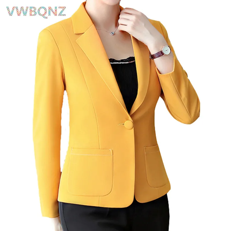 Large Size Autumn Black white Women Blazers And Jackets Fashion Slim Single Button Blazer Feminino Office Ladies Blazer Coat 5XL
Large Size Autumn Black white Women Blazers And Jackets Fashion Slim Single Button Blazer Feminino Office Ladies Blazer Coat 5XL