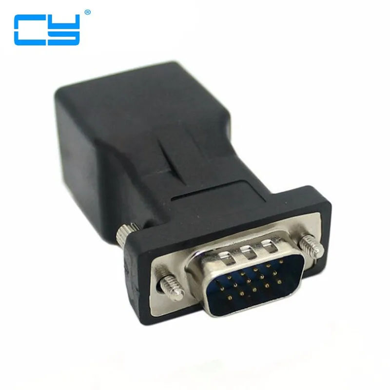 Удлинитель VGA RGB HDB, 15 контактов, Женский сетевой кабель RJ45 CAT6, адаптер, соединитель RJ45
Удлинитель VGA RGB HDB, 15 контактов, Женский сетевой кабель RJ45 CAT6, адаптер, соединитель RJ45