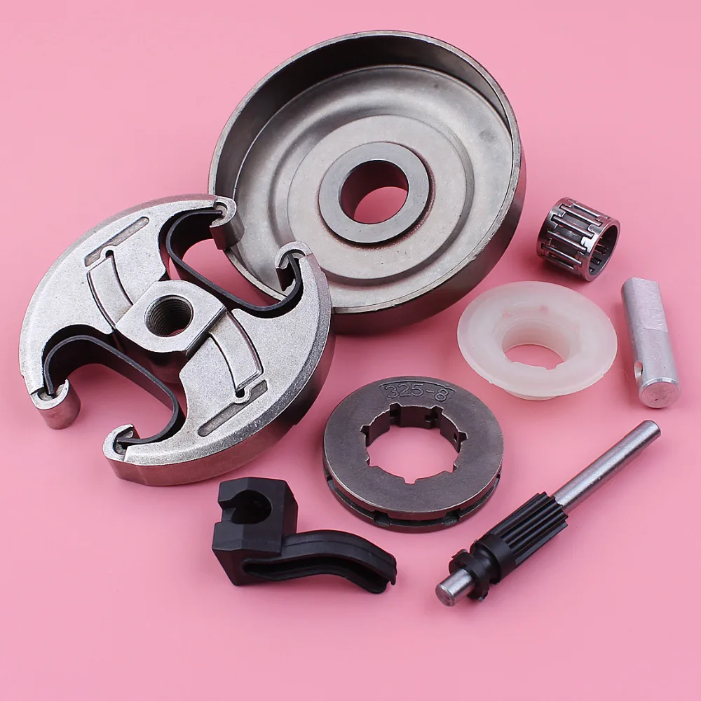 Clutch Drum .325 8T Sprocket Rim Oil Pump Worm Gear Kit For Husqvarna 340 345 Chainsaw Spare Part 503873072
Clutch Drum .325 8T Sprocket Rim Oil Pump Worm Gear Kit For Husqvarna 340 345 Chainsaw Spare Part 503873072