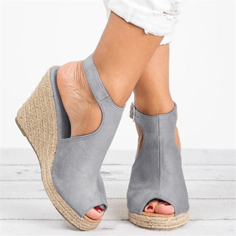Summer High Wedges Heels Sandals Womens Sexy Open Toe Platform Sandals Shoes Woman Espadrilles Sandalias Mujer 2019 Dropshipping
Summer High Wedges Heels Sandals Womens Sexy Open Toe Platform Sandals Shoes Woman Espadrilles Sandalias Mujer 2019 Dropshipping