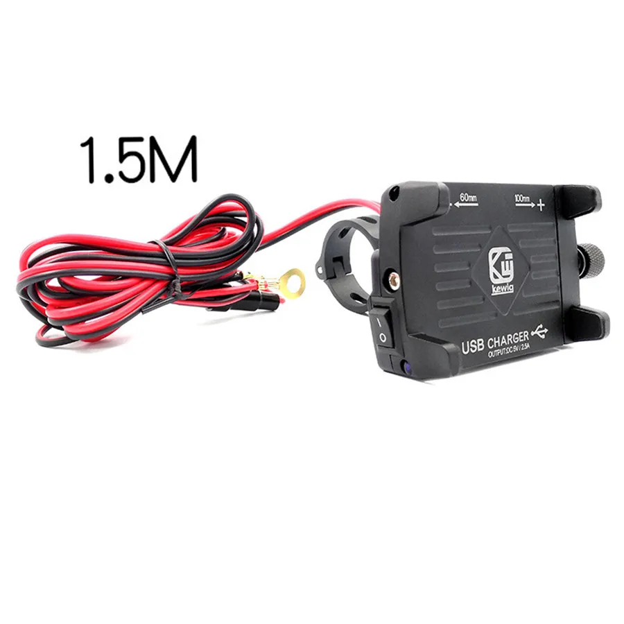 Universal Motorcycle GPS Navigation Mount Bracket with USB Charger for BMW R1150 R1200GS R1200RT F800GS F650GS F700GS
Universal Motorcycle GPS Navigation Mount Bracket with USB Charger for BMW R1150 R1200GS R1200RT F800GS F650GS F700GS