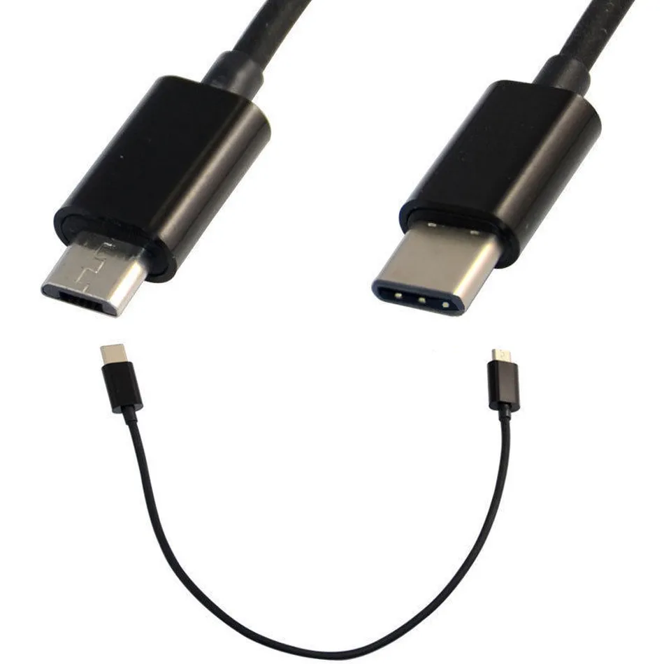 30 см USB 3 1 Type C (USB-C) к Micro Male Sync кабель для зарядки Шнур адаптер Бесплатная доставка |