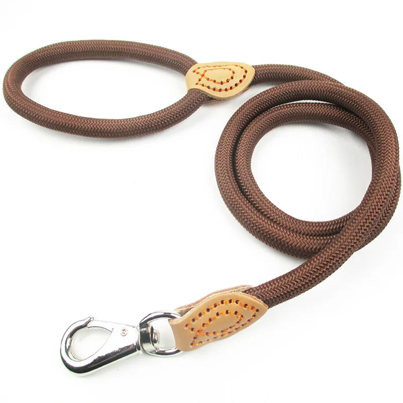 Nylon woven Dog Leash pet Walking Leads Dog Mountain Climbing Rope puppy pet Traction round Leashes For small Medium Large Dogs
Nylon woven Dog Leash pet Walking Leads Dog Mountain Climbing Rope puppy pet Traction round Leashes For small Medium Large Dogs