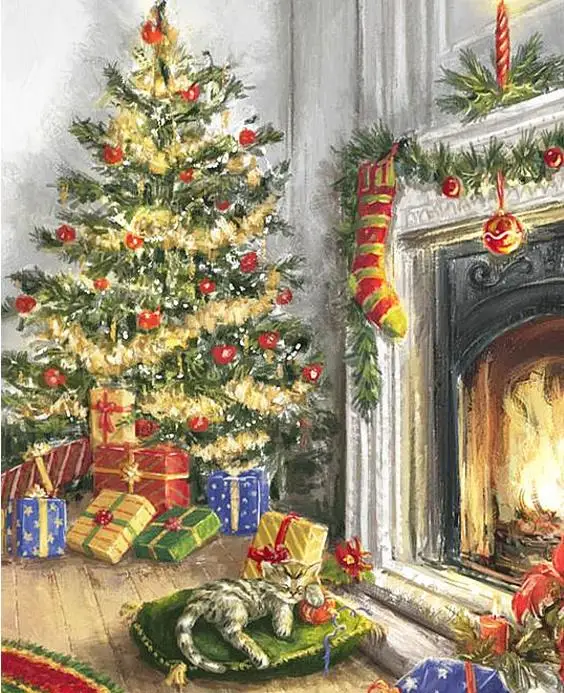 DIY Christmas tree cat 5D square diamond painting cross stitch crafts wall painting diamond embroidery home decor mosaic kit
DIY Christmas tree cat 5D square diamond painting cross stitch crafts wall painting diamond embroidery home decor mosaic kit