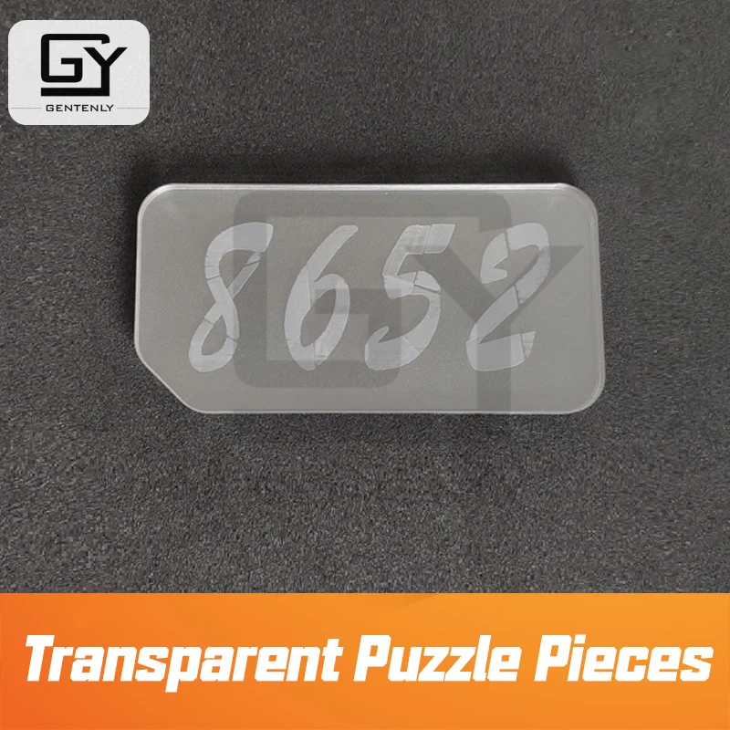 Escape Room Props Acrylic Magic Transparent Cards Real Life Puzzle Game 4 Pieces Stack Display Password Clues Player Adventure
Escape Room Props Acrylic Magic Transparent Cards Real Life Puzzle Game 4 Pieces Stack Display Password Clues Player Adventure