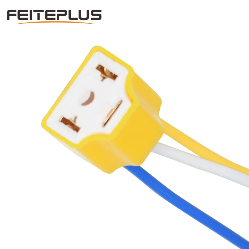H4 9003 HB2 Car Headlight Fog Light Female Socket Extension Plug Pigtail Ceramic Plug Connector With Wiring Harness
H4 9003 HB2 Car Headlight Fog Light Female Socket Extension Plug Pigtail Ceramic Plug Connector With Wiring Harness