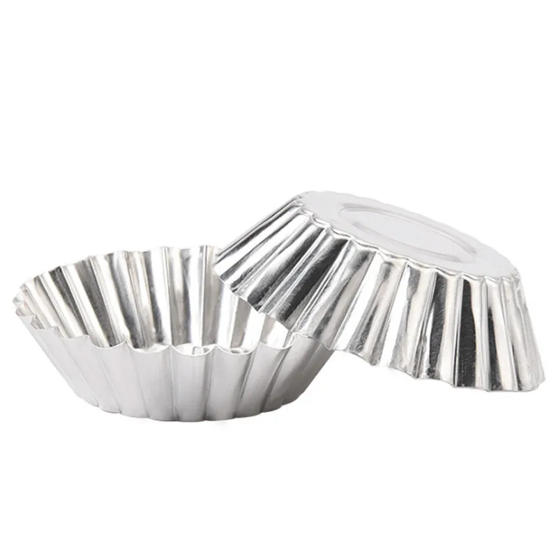 CTREE 10 Pcs/lot Egg Tart Mold Tinplate Chrysanthemum Cake Decorative Tools Easy Release Molding Forming Cake Baking Tools C722
CTREE 10 Pcs/lot Egg Tart Mold Tinplate Chrysanthemum Cake Decorative Tools Easy Release Molding Forming Cake Baking Tools C722
