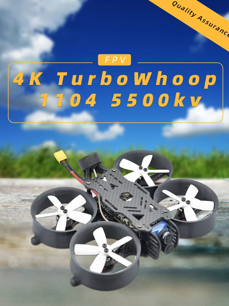 FullSpeed 4K TurboWhoop Brushless FPV Racing Drone Quadcopter 1104 5500kv PNP BNF 2-4S 25-600mw VTX Caddx Tarsier 4K FPV Camera
FullSpeed 4K TurboWhoop Brushless FPV Racing Drone Quadcopter 1104 5500kv PNP BNF 2-4S 25-600mw VTX Caddx Tarsier 4K FPV Camera