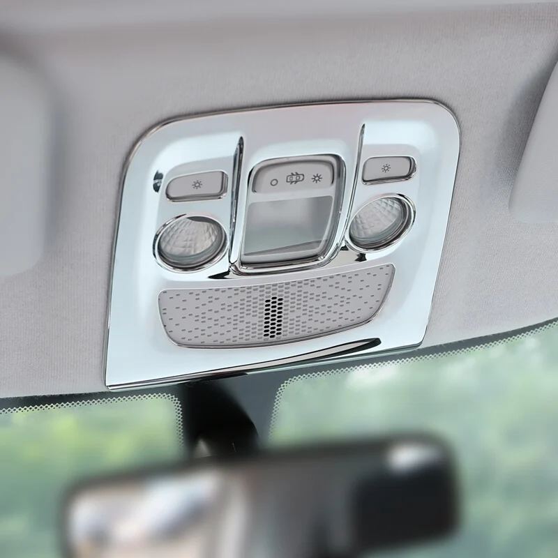 ABS Chrome For Peugeot 2008 2014 15 16 2017 Car Accessories Front Rear Reading Light Lamp Control Button Frame Panel Cover Trim
ABS Chrome For Peugeot 2008 2014 15 16 2017 Car Accessories Front Rear Reading Light Lamp Control Button Frame Panel Cover Trim