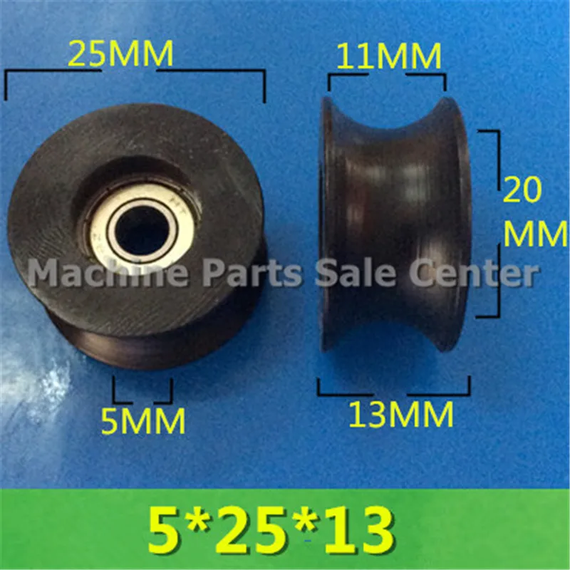SWMAKER 5*25*13 U type plastic nylon package pulley with bearing 625 flat Flat roller wheel Good Quality
SWMAKER 5*25*13 U type plastic nylon package pulley with bearing 625 flat Flat roller wheel Good Quality