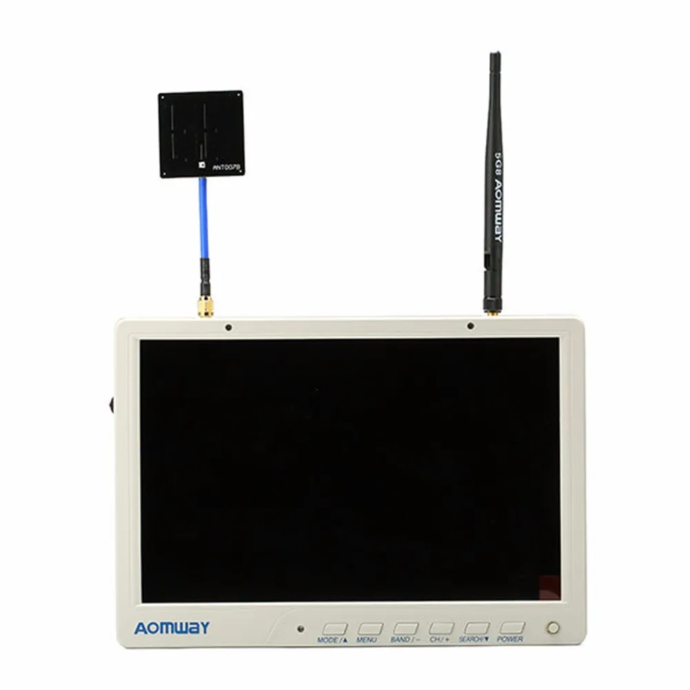 Монитор Aomway HD588 V2 divity FPV 5 8G 40CH HD 10 дюймов 1920x1200 с видеорегистратором встроенным