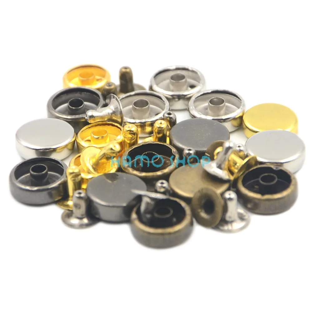 50pcs 12mm Mix 4 colors Round Flat Rivet Metal Spike Stud Leathercraft DIY Fashion Biker Rapid Punk Rock
50pcs 12mm Mix 4 colors Round Flat Rivet Metal Spike Stud Leathercraft DIY Fashion Biker Rapid Punk Rock