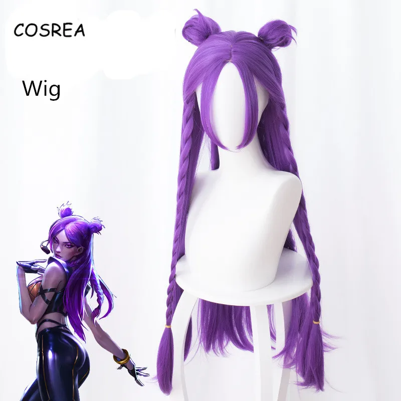 Lol Costumes Kaisa Long Wig Synthetic Wig Women Female Girls Purple Game Character Synthetic Hair Cosplay Costumes
Lol Costumes Kaisa Long Wig Synthetic Wig Women Female Girls Purple Game Character Synthetic Hair Cosplay Costumes