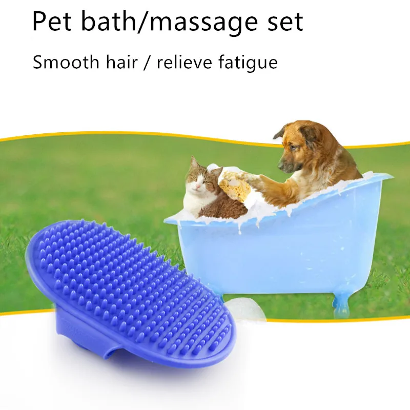 Pet Dog Cat Bath Brush Dog Cleaner Plastic Dog Massage Brush Small Pet Toiletries Pet Cat Oval Shower Gloves Cleaning Supplies
Pet Dog Cat Bath Brush Dog Cleaner Plastic Dog Massage Brush Small Pet Toiletries Pet Cat Oval Shower Gloves Cleaning Supplies