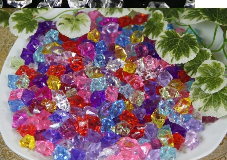 Free shipping crystal acrylic colorful stone for fish bowl and vase flower decoration , 182pcs per bag
Free shipping crystal acrylic colorful stone for fish bowl and vase flower decoration , 182pcs per bag