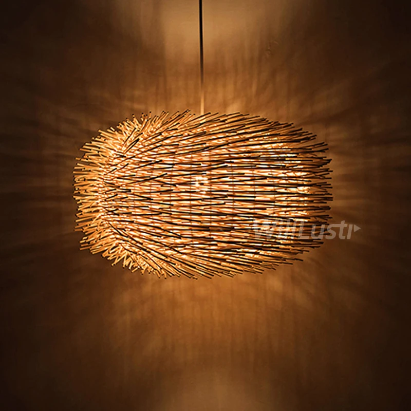 willlustr wicker pendant lamp bird nest shape hanging lighting bar hotel restaurant mall lounge handmade wood suspension light
willlustr wicker pendant lamp bird nest shape hanging lighting bar hotel restaurant mall lounge handmade wood suspension light