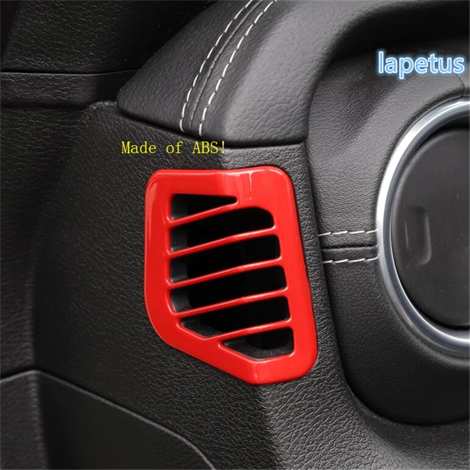 Lapetus Colorful Side Dashboard Air Condition AC Outlet Vent Decoration Frame Cover Trim Fit For Jeep Wrangler JL 2018 - 2022
Lapetus Colorful Side Dashboard Air Condition AC Outlet Vent Decoration Frame Cover Trim Fit For Jeep Wrangler JL 2018 - 2022