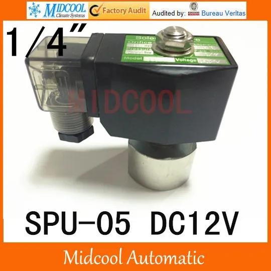 Solenoid vale SPU-05 DC12V popular type stainless steel normally colsed type 2way 2position
Solenoid vale SPU-05 DC12V popular type stainless steel normally colsed type 2way 2position