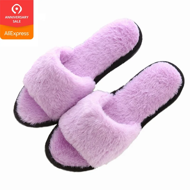 Spring Autumn slippers women solid home slippers faux cony hair slippers funny flip flops flat women slippers Winter Summer
Spring Autumn slippers women solid home slippers faux cony hair slippers funny flip flops flat women slippers Winter Summer