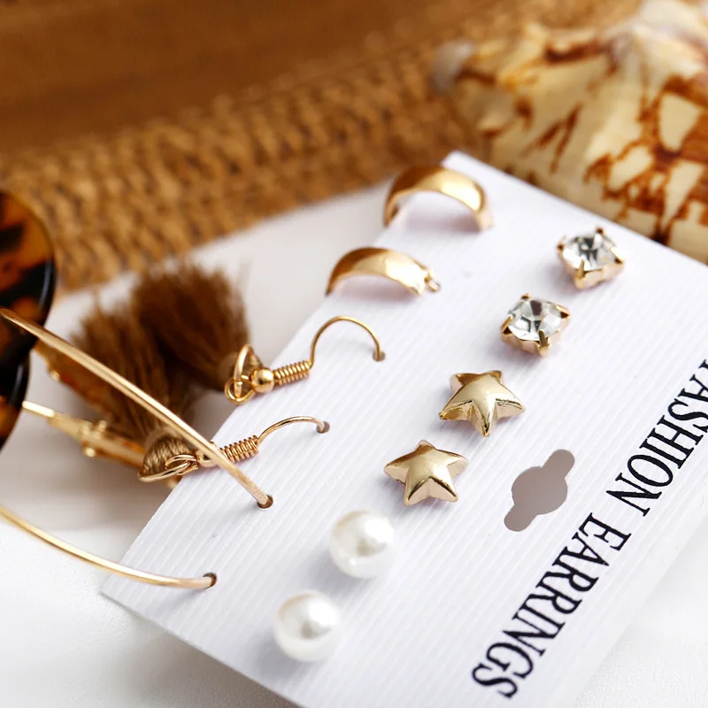 CHENFAN Latest Explosive Fringed Geometric Sand womens Earrings for women set Ear-nail Set Travel jewelry Clothing accessories
CHENFAN Latest Explosive Fringed Geometric Sand womens Earrings for women set Ear-nail Set Travel jewelry Clothing accessories