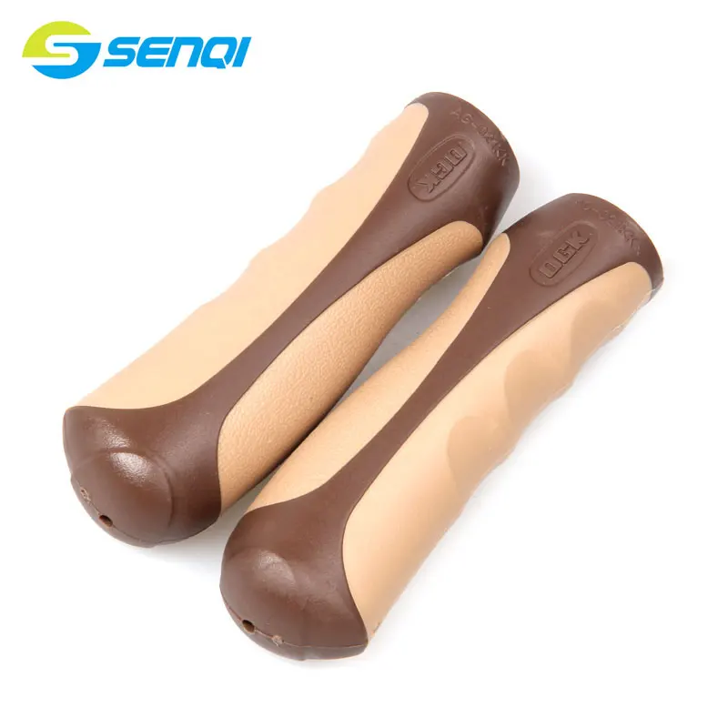 Brown Black Rubber Bicycle Handlebar Grips Vintage Style 22.2mm*11.5cm Contrast Colour Mountain Bike Road Bike Grips BZT020
Brown Black Rubber Bicycle Handlebar Grips Vintage Style 22.2mm*11.5cm Contrast Colour Mountain Bike Road Bike Grips BZT020