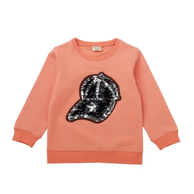 Brand Children's Clothing New Arrival Baby Boys and Girls Hooded Sweatshirt Children's T Shirt Sequin Hat Print Casual Top Tees
Brand Children's Clothing New Arrival Baby Boys and Girls Hooded Sweatshirt Children's T Shirt Sequin Hat Print Casual Top Tees