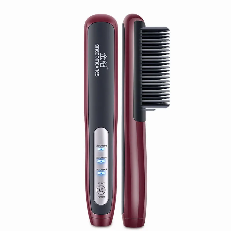 Professional PTC Heating Electric Ceramic Hair Straightener Combs Brush Straightening Irons Smooth Brush Comb Iron Styling Tool
Professional PTC Heating Electric Ceramic Hair Straightener Combs Brush Straightening Irons Smooth Brush Comb Iron Styling Tool