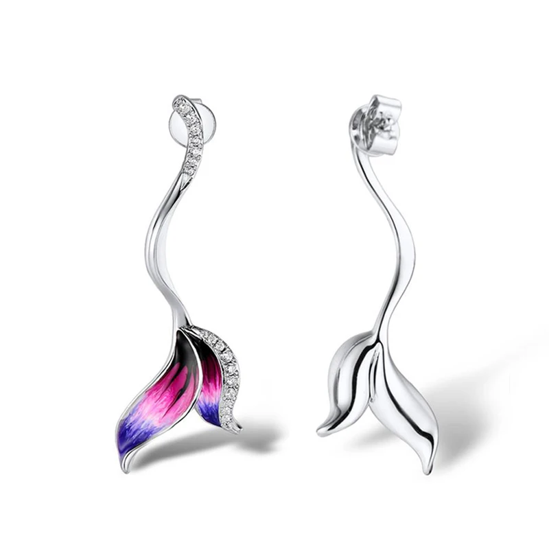 Summer Beach Cute Mermaid Princess Fashion Earrings For Women Trendy Crystal Earrings Ear Pin Gifts Z5M332
Summer Beach Cute Mermaid Princess Fashion Earrings For Women Trendy Crystal Earrings Ear Pin Gifts Z5M332