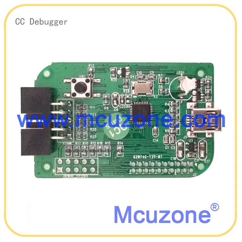 Эмулятор CC Debugger (черный) поддержка CC2530 zigbee CC2540 CC2541 Bluetooth обновления прошивки |