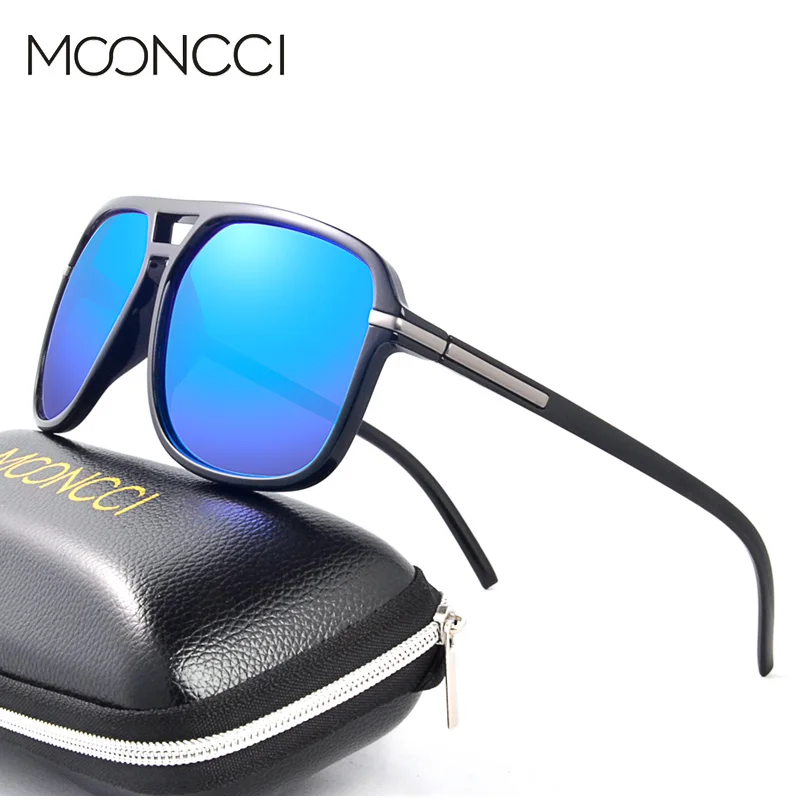 Мужские квадратные солнцезащитные очки MOONCCI, зеркальные поляризационные очки с синим покрытием в стиле ретро, стильные антибликовые солнце...
Мужские квадратные солнцезащитные очки MOONCCI, зеркальные поляризационные очки с синим покрытием в стиле ретро, стильные антибликовые солнце...
