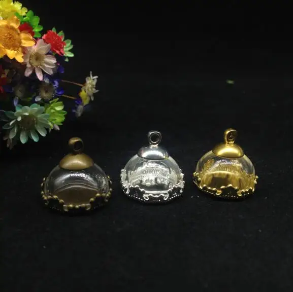 5pcs 15mm half round bottle glass dome flower base cap glass vial pendant glass globe bubble cover dome diy necklace glass jars
5pcs 15mm half round bottle glass dome flower base cap glass vial pendant glass globe bubble cover dome diy necklace glass jars