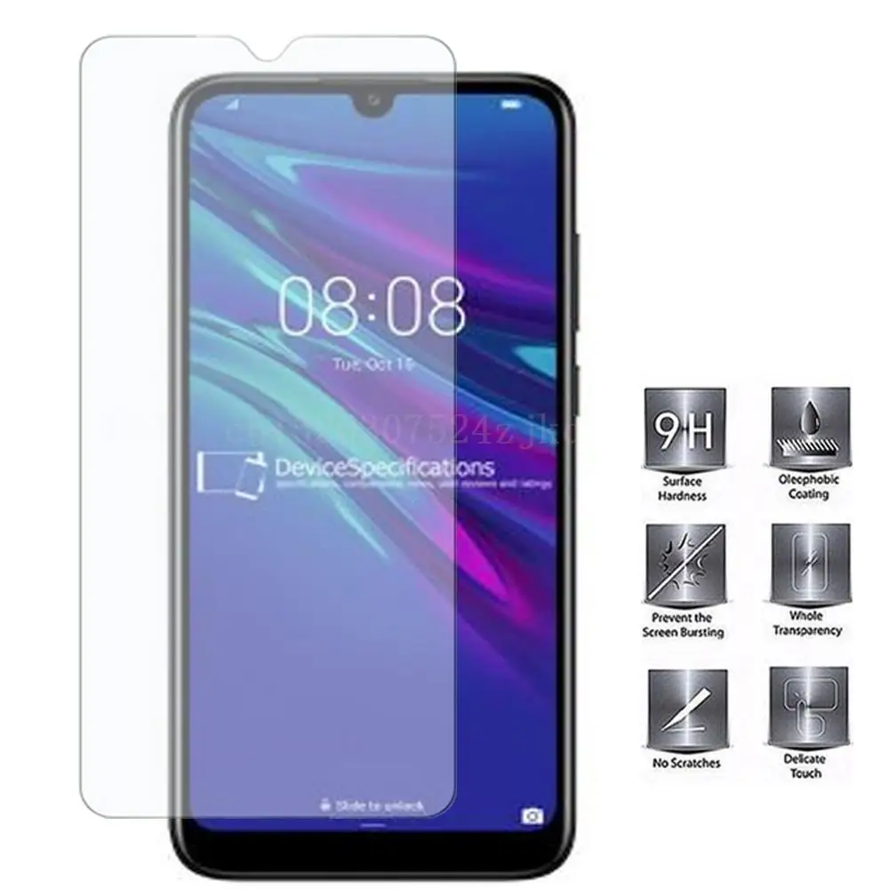 Наслаждайтесь 9e Стекло huawei Y9 2018 Экран протектор c закаленным стеклом