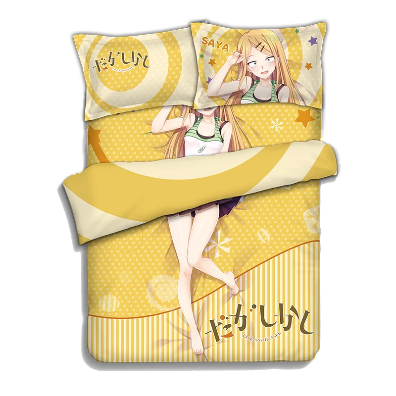 Dagashi Kashi Original Design Anime Bedding Sheet Bedding Sets Bedcover Pillow Case 4PCS
Dagashi Kashi Original Design Anime Bedding Sheet Bedding Sets Bedcover Pillow Case 4PCS