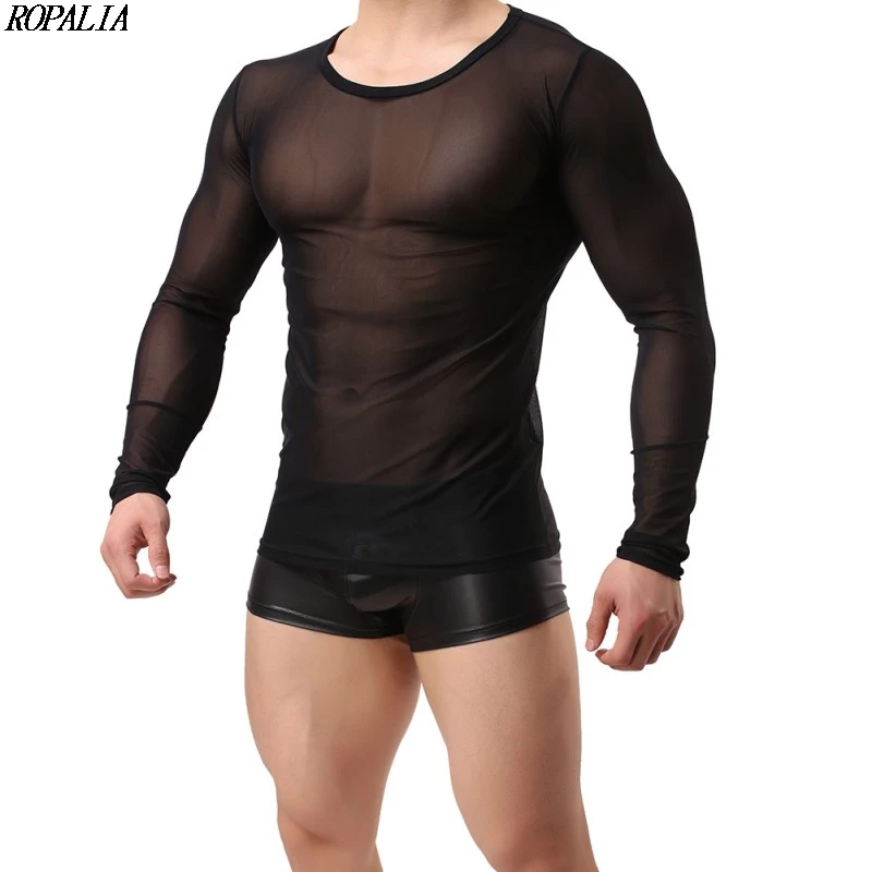 Men's Sheer Tight Shaper Top Muscle Long Sleeve See Through Mesh Shapers O-Neck Casual Stylish Soft Shaper
Men's Sheer Tight Shaper Top Muscle Long Sleeve See Through Mesh Shapers O-Neck Casual Stylish Soft Shaper