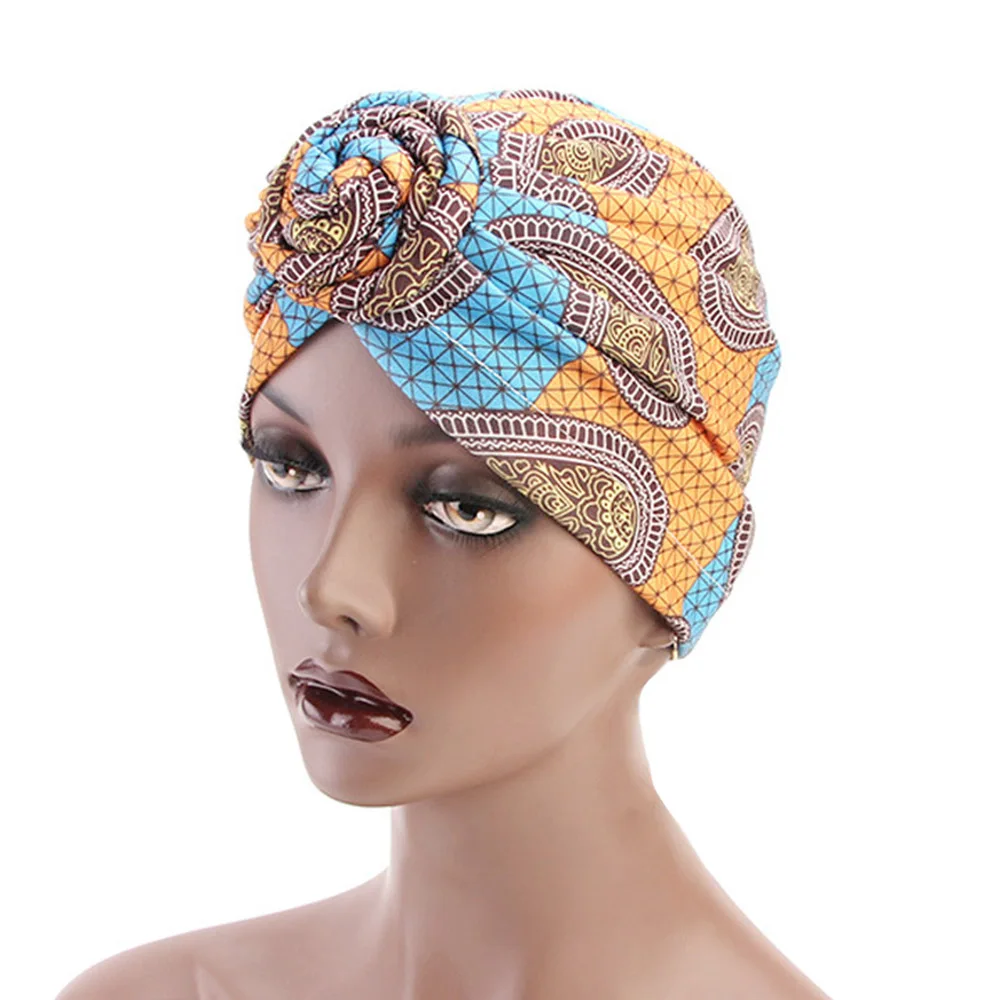Women Print Knotted Turban Fashion Muslim Twist Headwrap Ladies Chemo Cap Breathable Bandanas
Women Print Knotted Turban Fashion Muslim Twist Headwrap Ladies Chemo Cap Breathable Bandanas