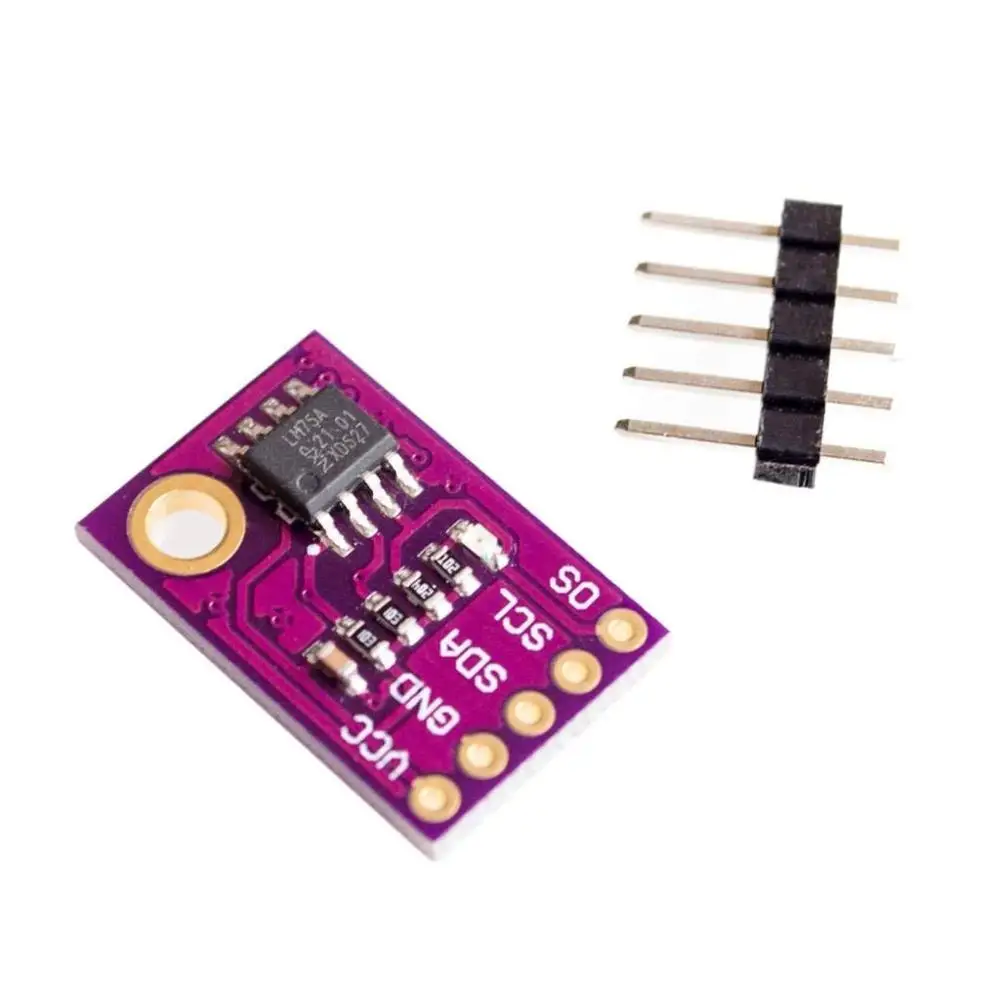 LM75 LM75A temperature sensor high speed I2C interface high precision development board module
LM75 LM75A temperature sensor high speed I2C interface high precision development board module