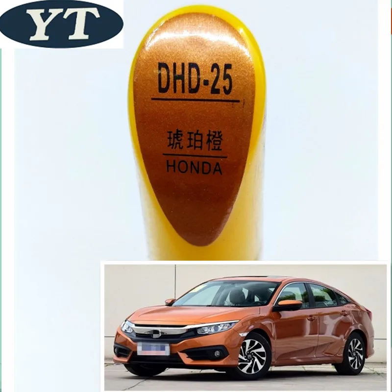 Car scratch repair pen, auto brush paint pen ORANGE color for Honda ACCORD, Fit City Odeysey HRV CR-V Spirior Civic
Car scratch repair pen, auto brush paint pen ORANGE color for Honda ACCORD, Fit City Odeysey HRV CR-V Spirior Civic