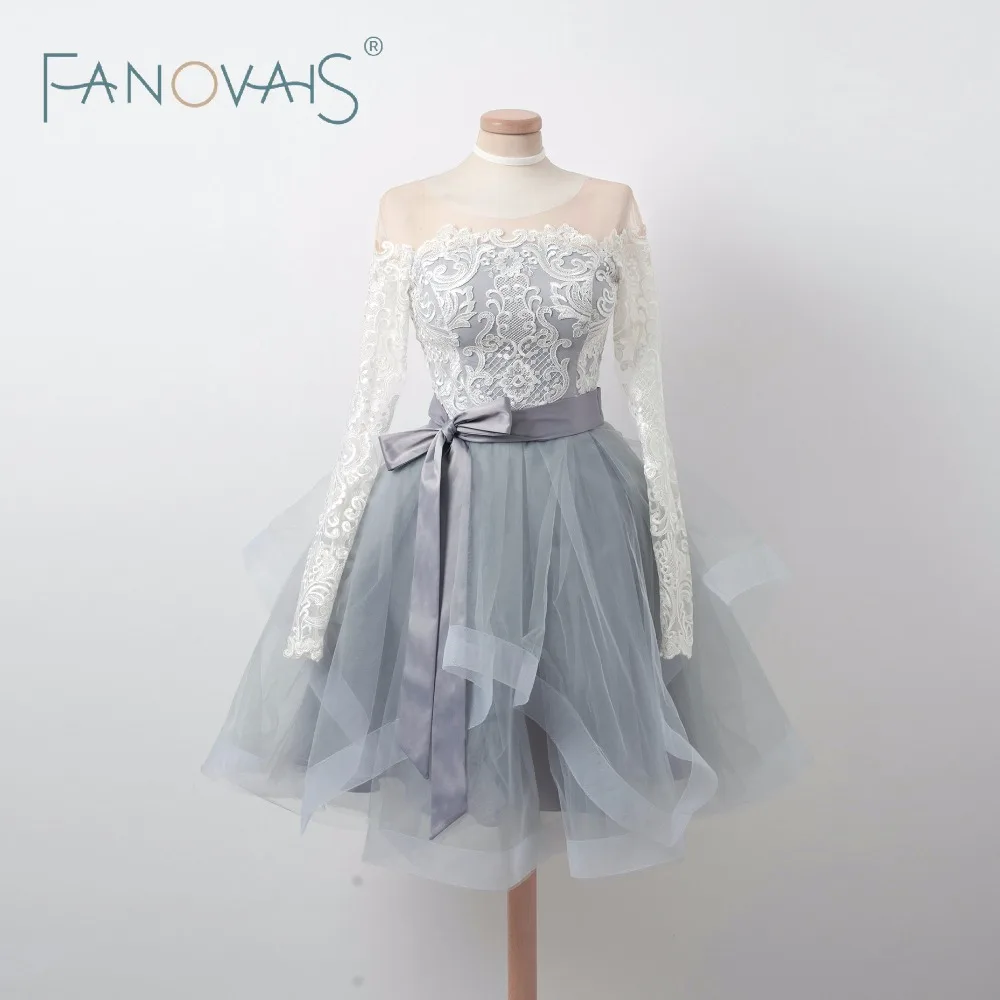 FIDDY898 Short Wedding Dresses Lace Wedding Gowns Long Sleeves With Belt Vestido de Novia Knee length Vintage robe mariee
FIDDY898 Short Wedding Dresses Lace Wedding Gowns Long Sleeves With Belt Vestido de Novia Knee length Vintage robe mariee