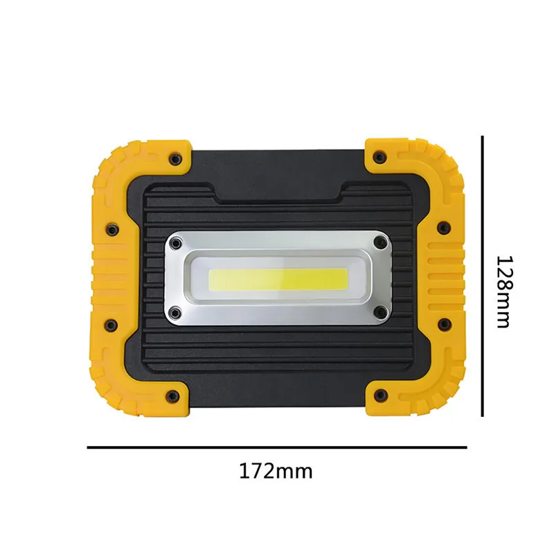 10W COB LED Work Light Floodlight flashlight Camping Spotlight Searchlight Built-in Rechargeable Li-Batteries With USB to charge
10W COB LED Work Light Floodlight flashlight Camping Spotlight Searchlight Built-in Rechargeable Li-Batteries With USB to charge