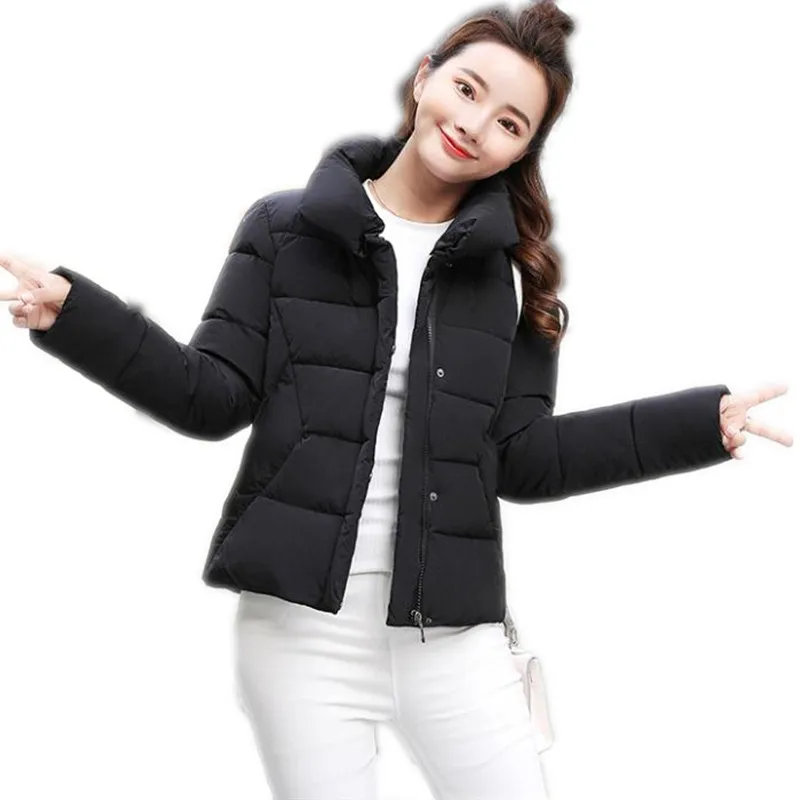 Long Sleeve Women Short Parkas Autumn Winter 2018 Fashion Casual Plus Size 4XL Down Cotton Jacket Padded Warm Winter Coats Q615
Long Sleeve Women Short Parkas Autumn Winter 2018 Fashion Casual Plus Size 4XL Down Cotton Jacket Padded Warm Winter Coats Q615
